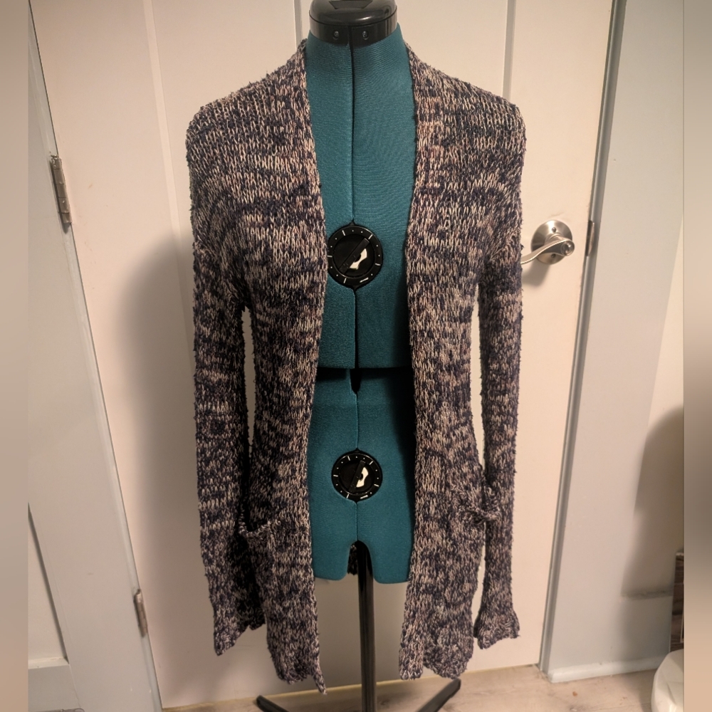 Rubbish Loose-Knit Cardigan